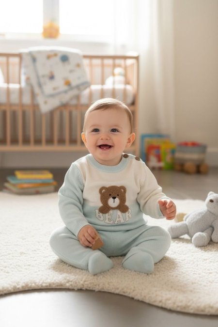 طقم الدب المرح