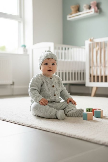 طقم الصوف الدافئ