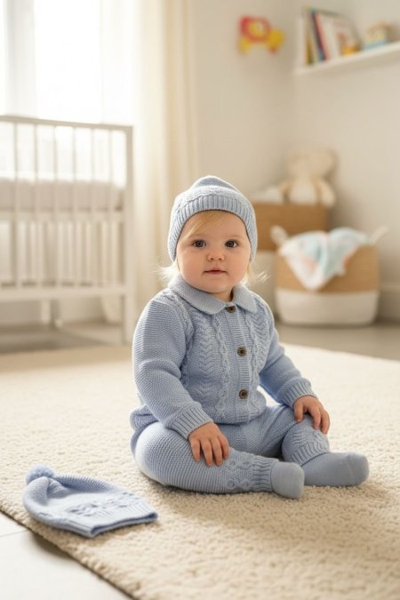 طقم الصوف الدافئ