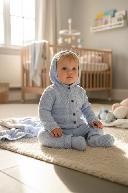 طقم الصوف الأنيق