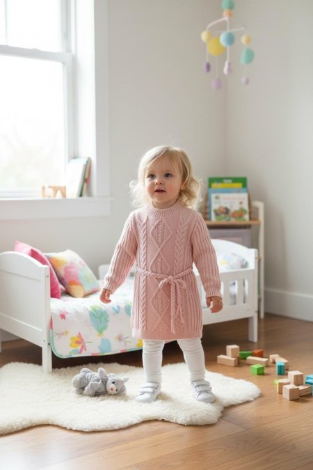 فستان الطفولة الأنيق