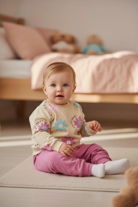 طقم الورود الجميلة