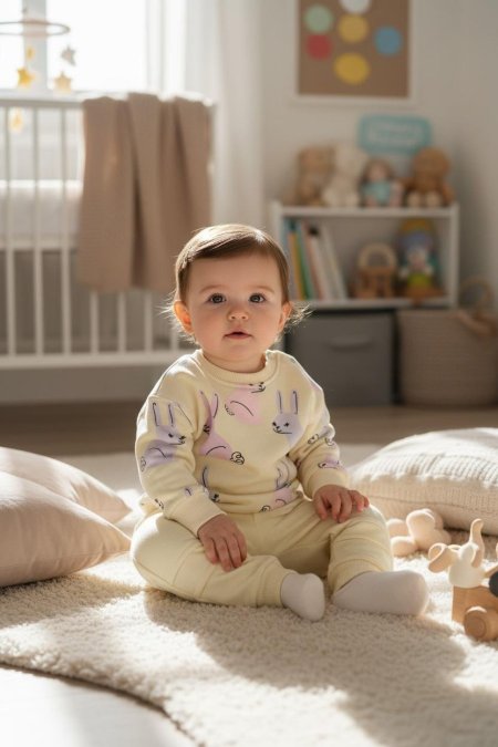 طقم الارانب اللطيفة