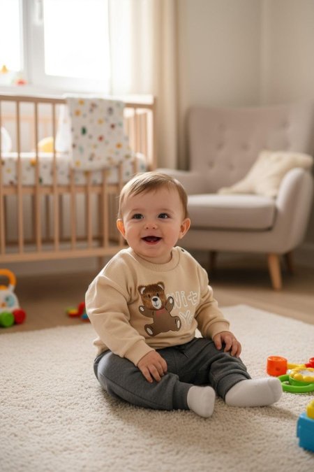 طقم الدب المرح