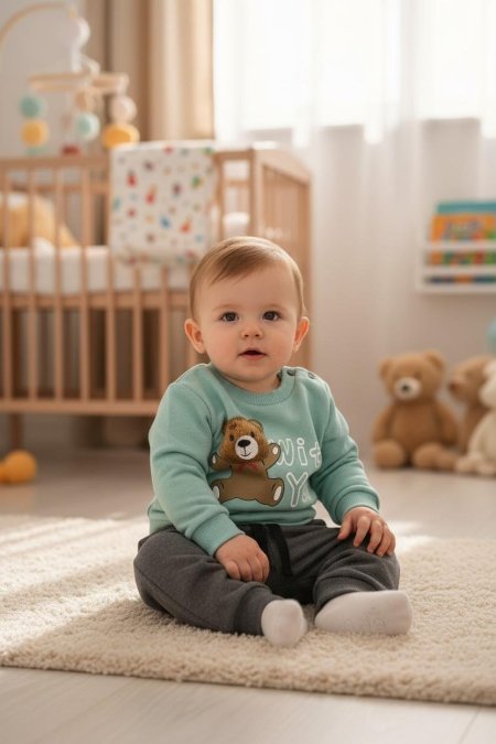 طقم الدب المرح