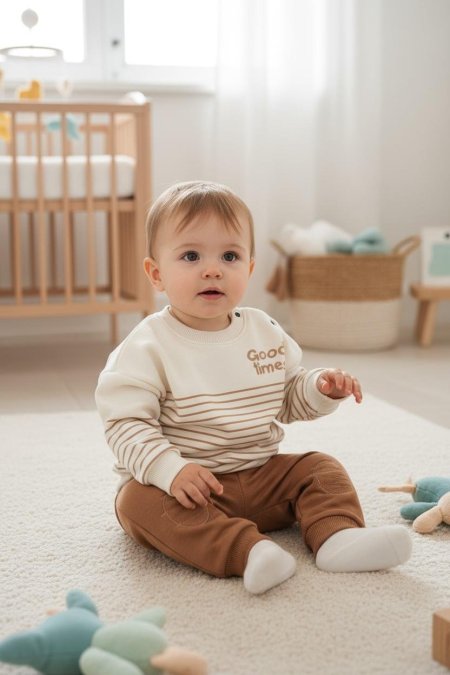 طقم الطفل الأنيق