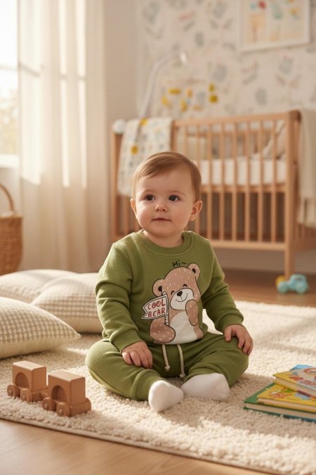 طقم الدب السعيد