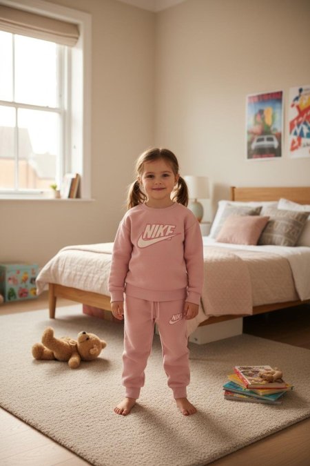 طقم الطفلة الانيقة