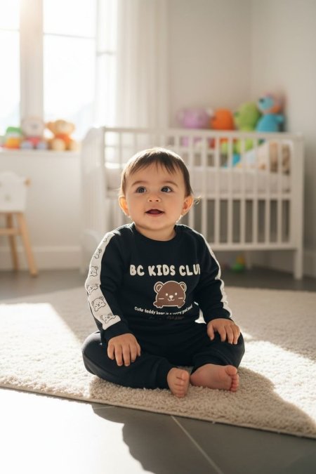 طقم نادي المرح باللون الاسود