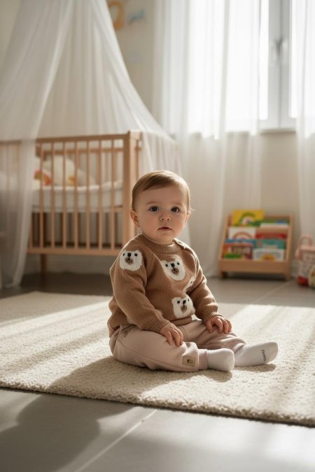 طقم  دفء الدببة