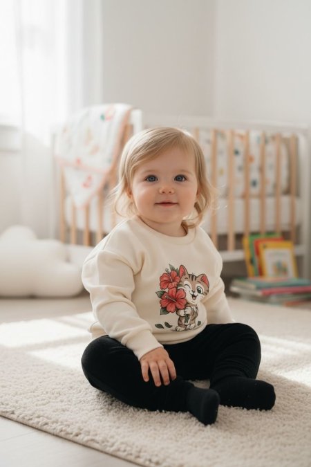 طقم زهور القطة